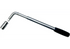 Radmutternschlüssel SW 17 x 19, umsteckbar ausziehbar von 370 bis 530 mm SW-Stahl