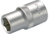 Stecknuss SW 12 x 38 mm, Sechskant kurz mit 1/2 Zoll Antrieb SW-Stahl