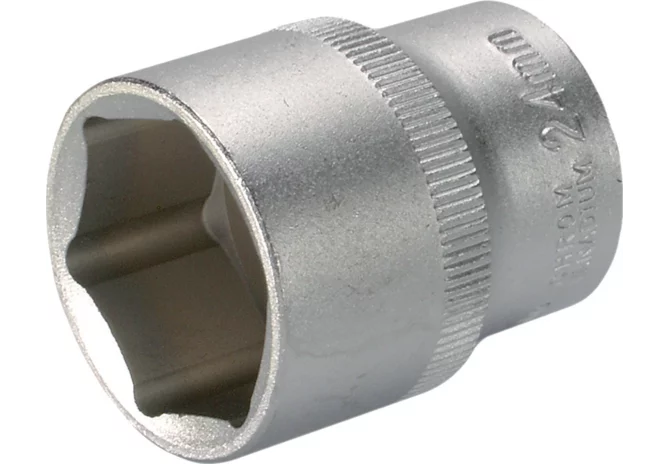 Stecknuss SW 24 x 38 mm, Sechskant kurz mit 1/2 Zoll Antrieb SW-Stahl