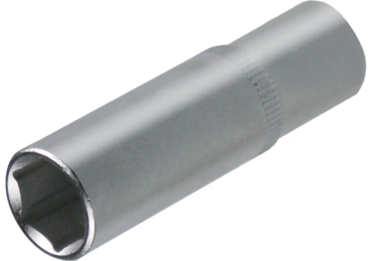 Stecknuss SW 15 x 78 mm, Sechskant lang mit 1/2 Zoll Antrieb SW-Stahl