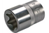Stecknuss E22 x 38 mm, E-Profil kurz mit 1/2 Zoll Antrieb SW-Stahl