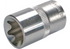 Stecknuss E24 x 38 mm, E-Profil kurz mit 1/2 Zoll Antrieb SW-Stahl