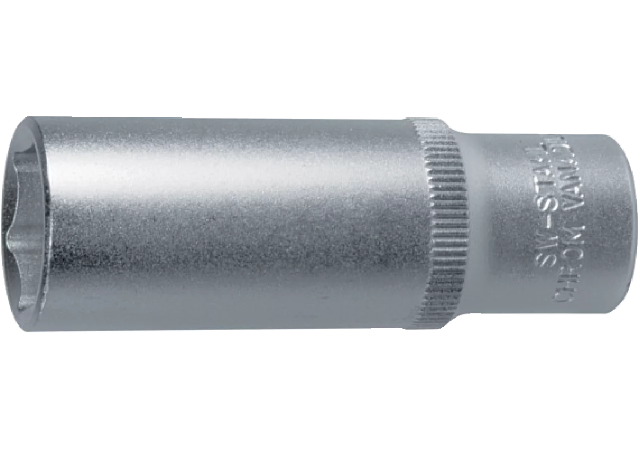 Stecknuss SW 8 x 64 mm, Sechskant lang mit 3/8 Zoll Antrieb SW-Stahl