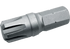 Schraubenbit M8 x 30 mm, Profil RIBE mit 10 mm Sechskantaufnahme SW-Stahl
