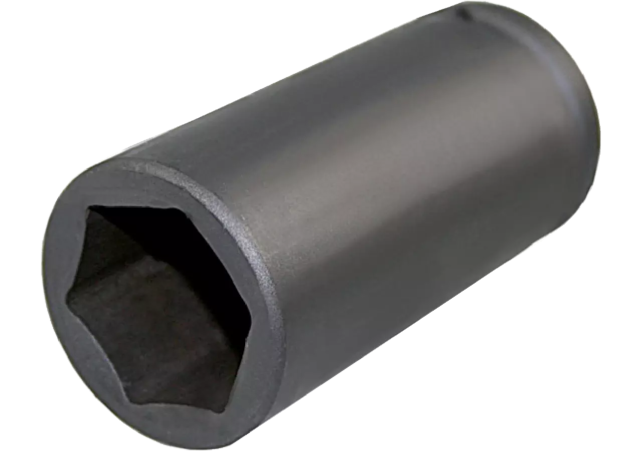 Stecknuss SW 46 x 90 mm, Impact Sechskant lang mit 3/4 Zoll Antrieb SW-Stahl