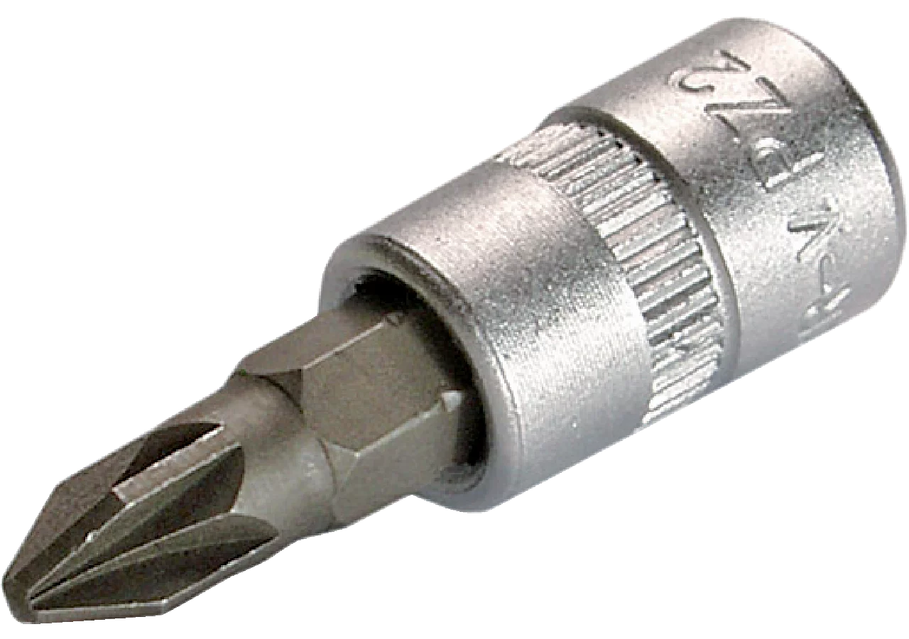 Schraubendreheinsatz PZ1 x 36 mm, Pozidriv mit 1/4 Zoll Antrieb SW-Stahl