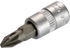Schraubendreheinsatz PZ3 x 36 mm, Pozidriv mit 1/4 Zoll Antrieb SW-Stahl