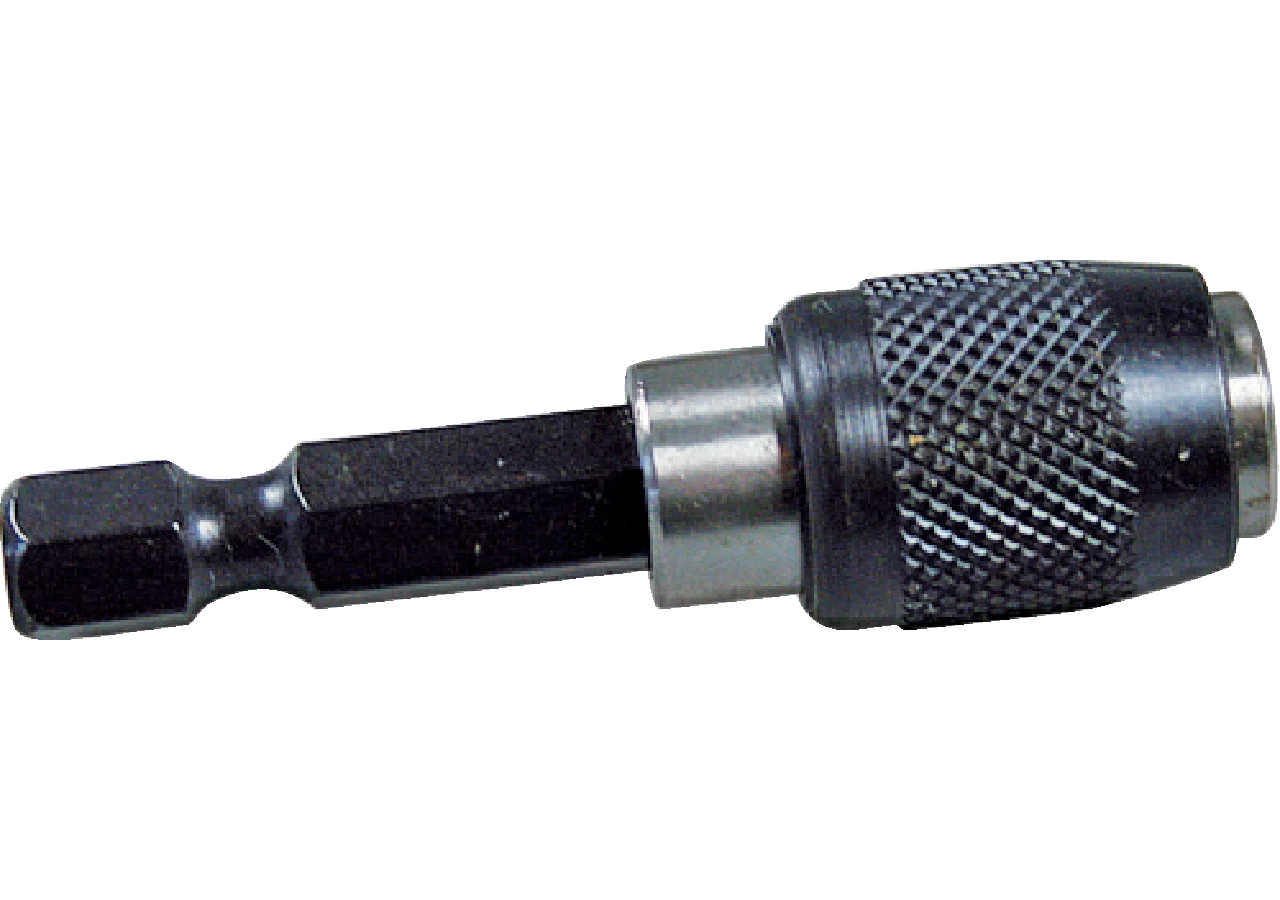 Magnet-Bithalter L 50 mm mit 1/4 Zoll Antrieb AUTOMATISCHER BITHALTER, 1/4 Z SW-Stahl