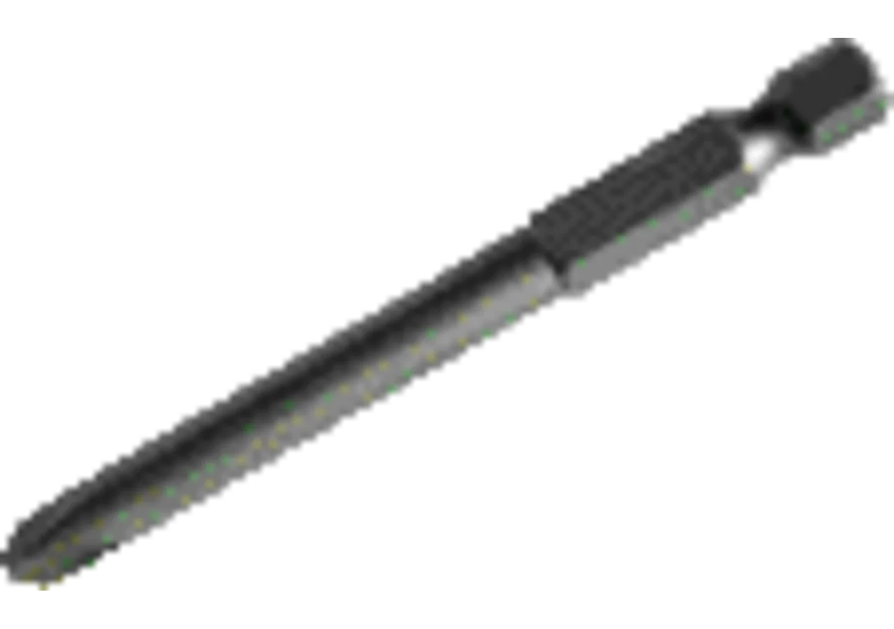 Schraubenbit PH 3 x 75 mm, mit Kreuzschlitz mit 1/4 Zoll Antrieb SW-Stahl
