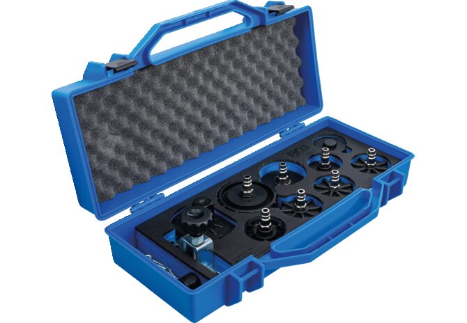 Adaptersatz 8-teilig passend zu Bremsentlüftungsgerät 8315 BGS