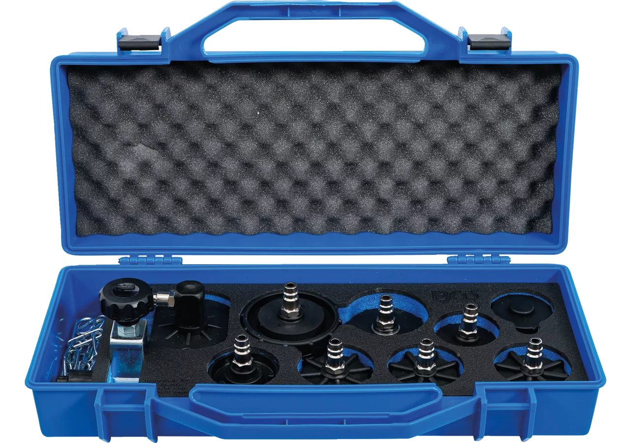 Adaptersatz 8-teilig passend zu Bremsentlüftungsgerät 8315 BGS