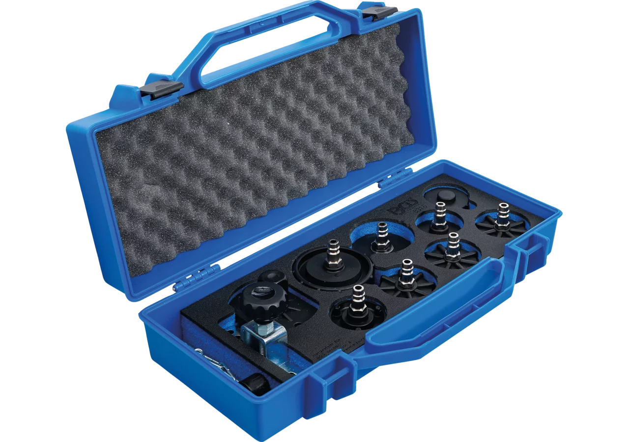Adaptersatz 8-teilig passend zu Bremsentlüftungsgerät 8315 BGS