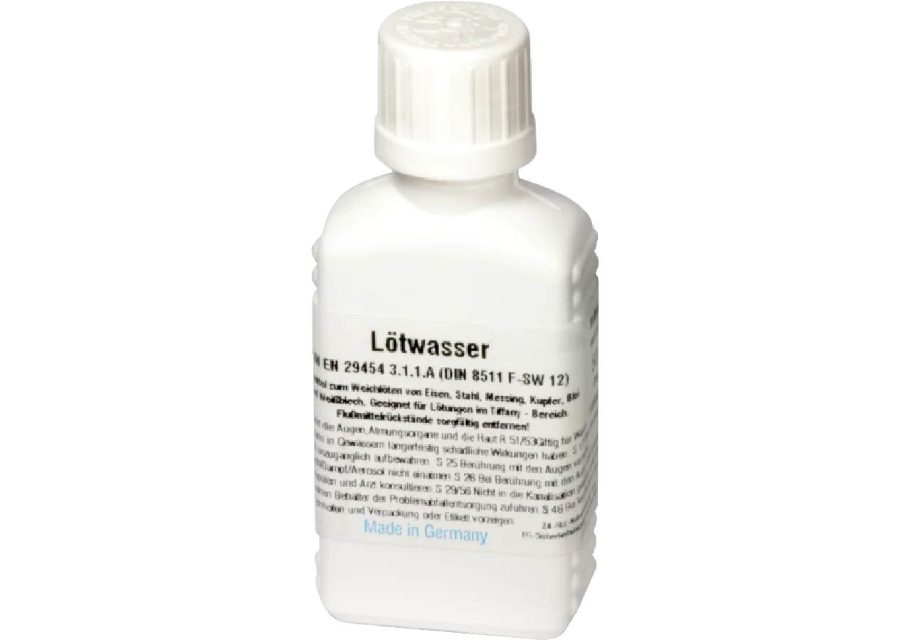 Lötwasser 50 ml in Kunststofflasche SW-Stahl