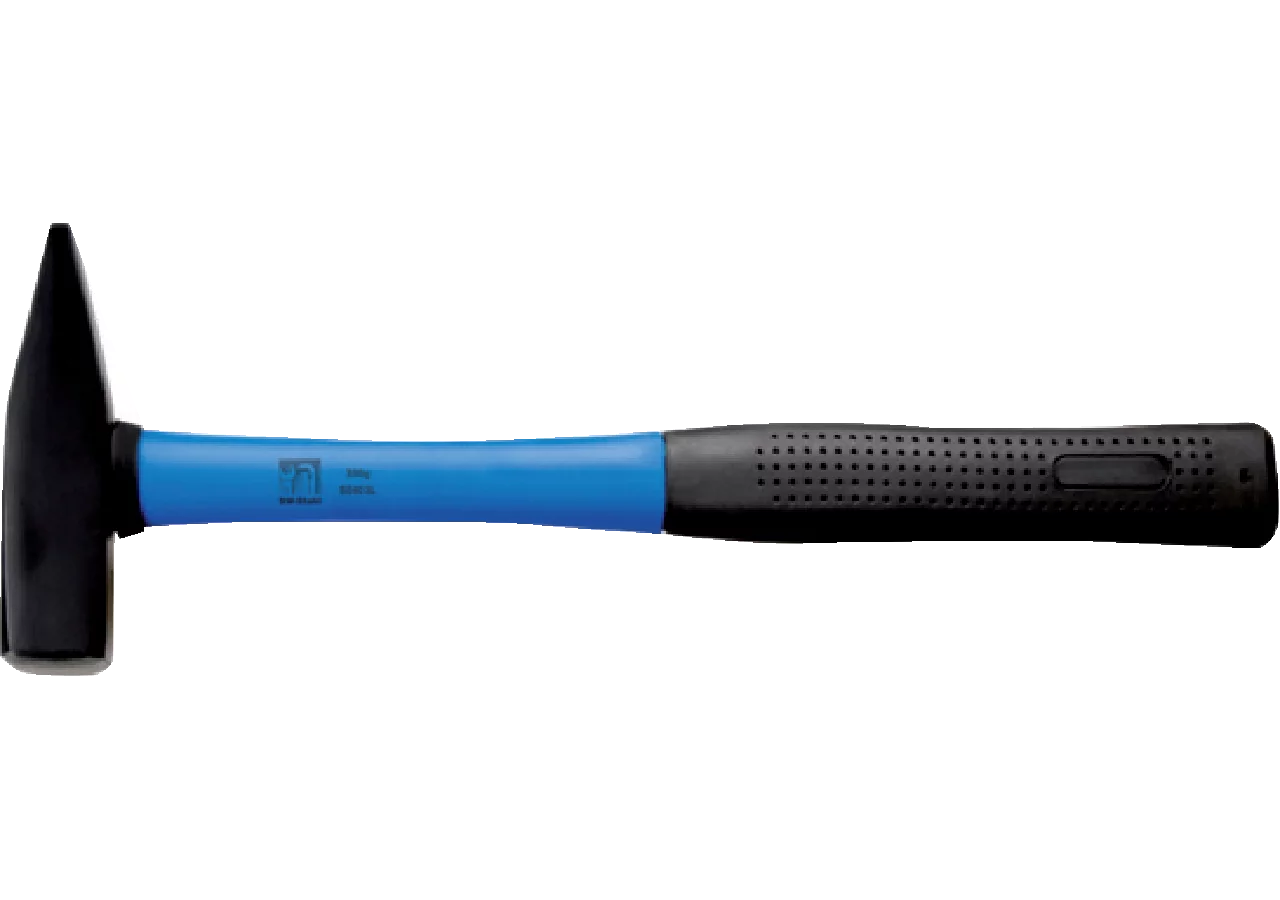 Schlosserhammer 300 g mit Fiberglasstiel SW-Stahl