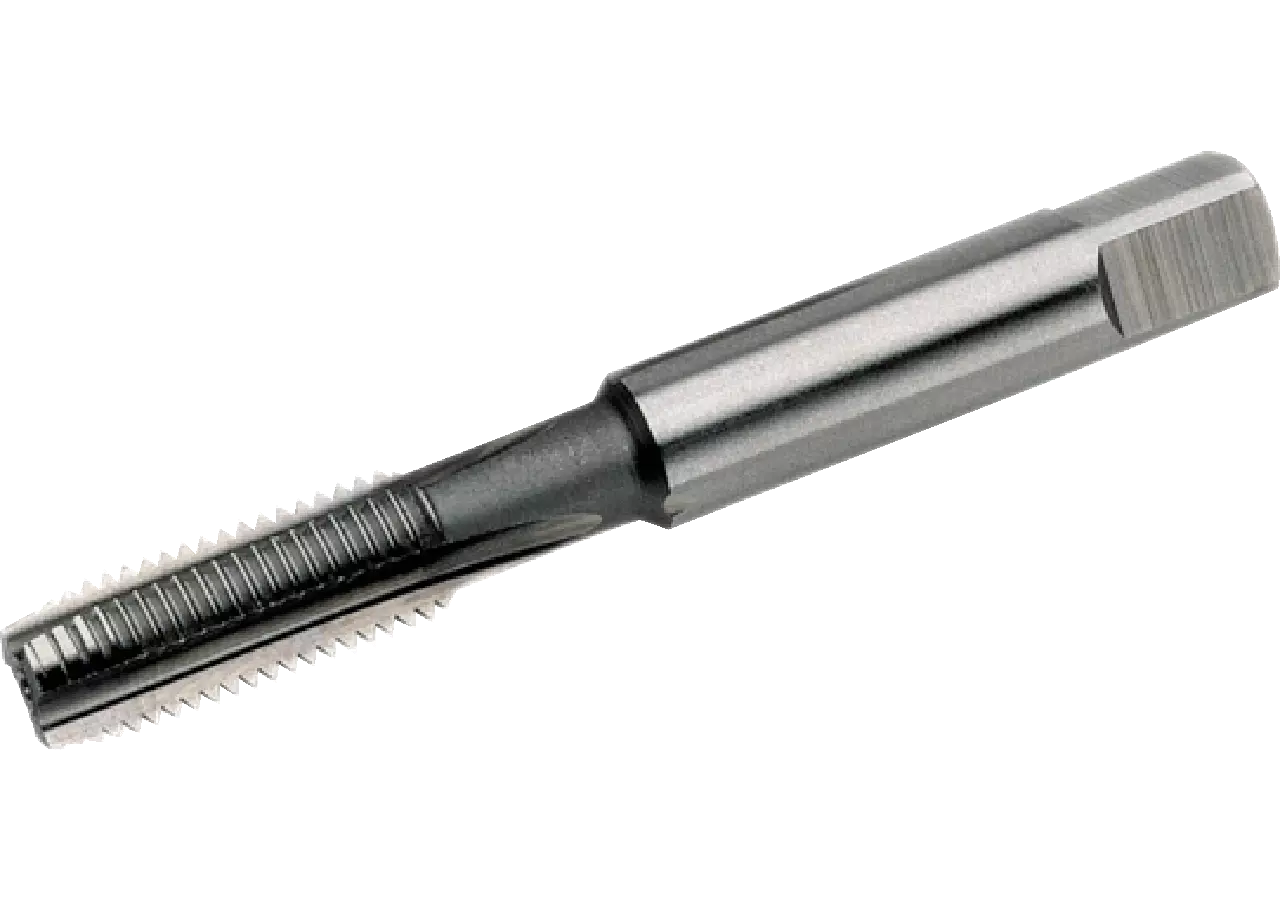 Einschnittgewindebohrer HSS M7 x 1,00 für Gewinde M6 x 1,0, nach DIN352 – passend für Gewinde M6 x 1,0, nach DIN352 SW-Stahl