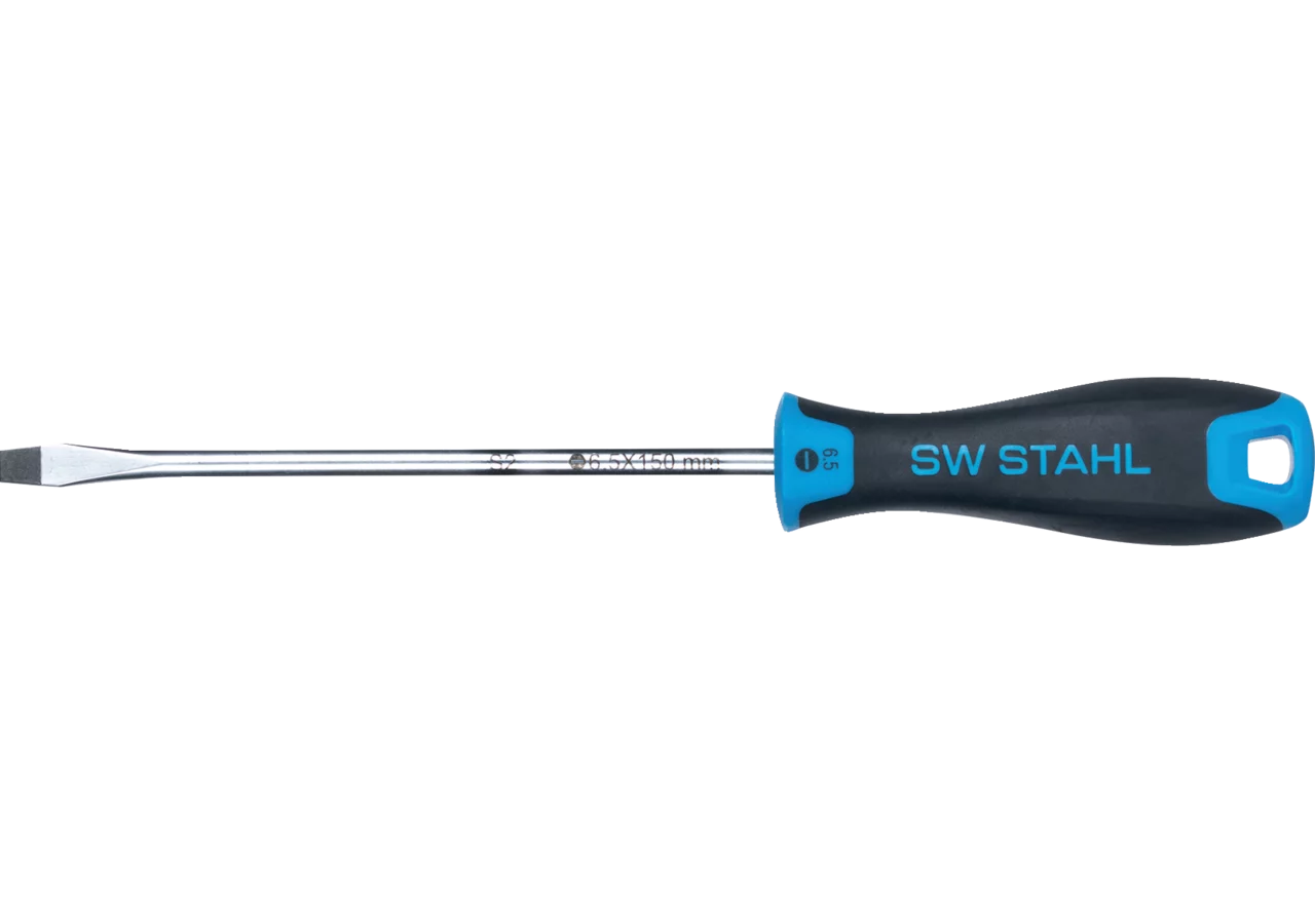 Schraubendreher 6,5 x 150 mm, mit Schlitz SW-Stahl