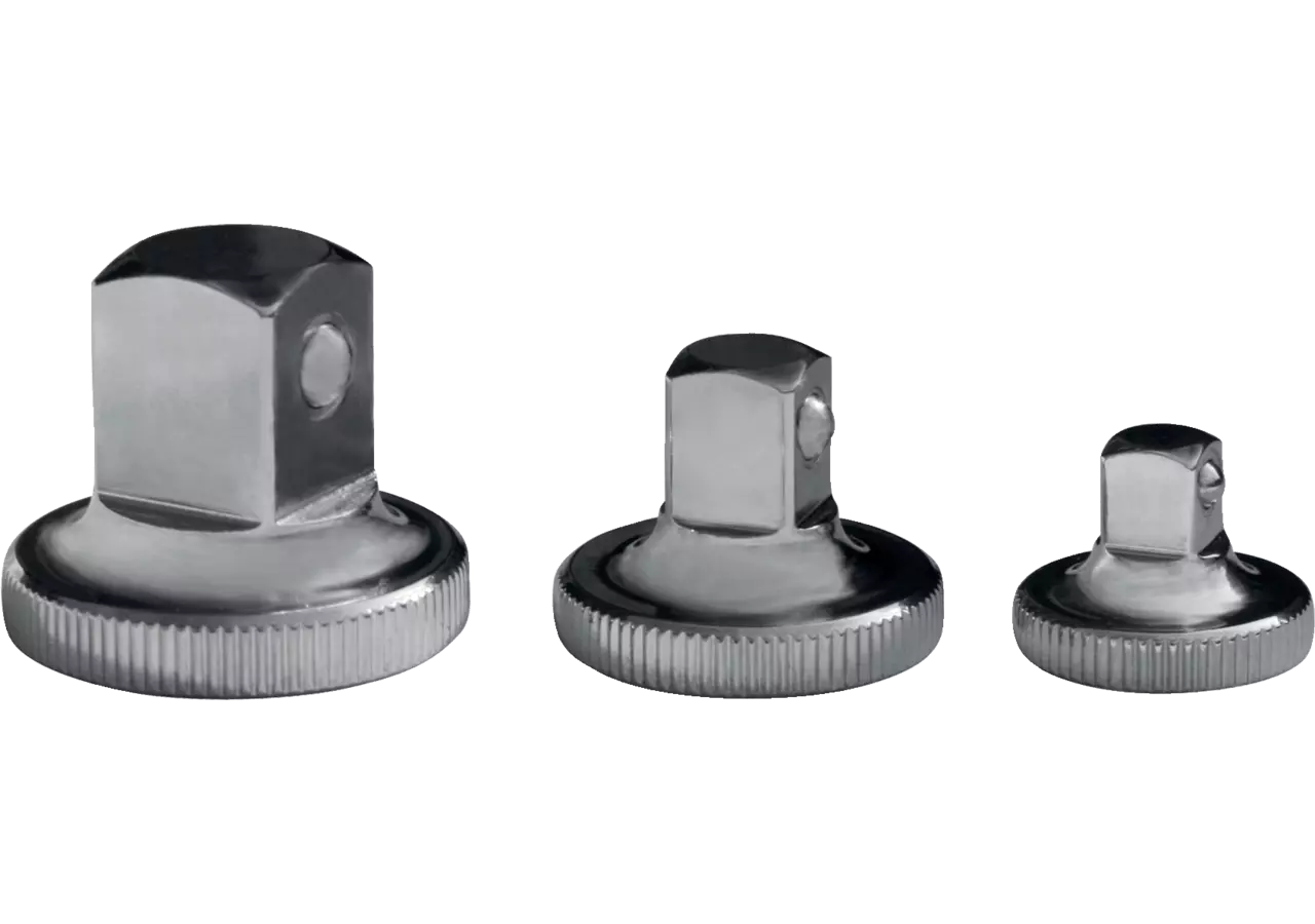 Adaptersatz für Ratschen 1/4 - 1/2 - 3/4 Zoll, 3-teilig – passend für Ratschen 1/4 - 1/2 - 3/4 Zoll, 3-teilig SW-Stahl