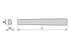 Hammerstiel aus Esche, L 300 mm passend zu Kopfgewicht 300 g SW-Stahl