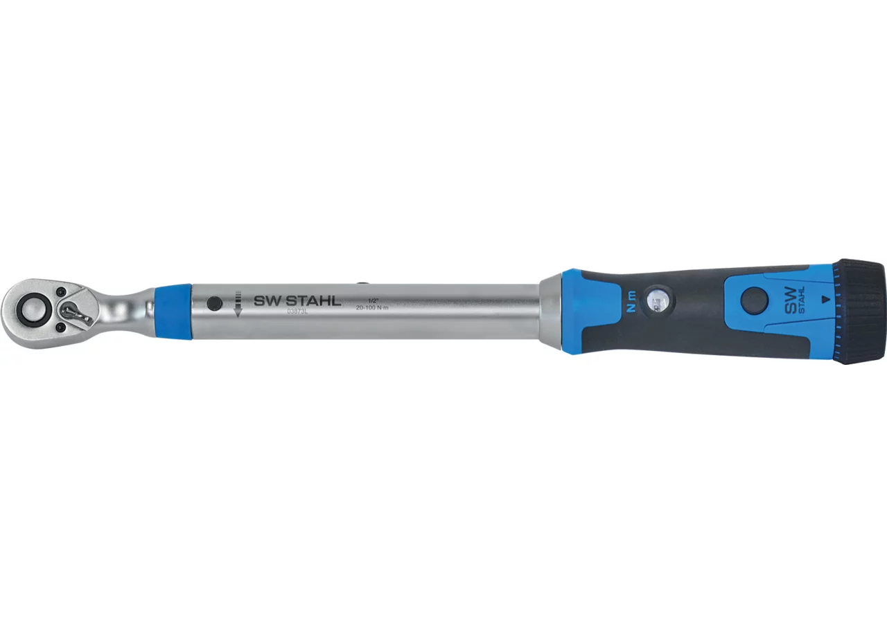 Drehmomentschlüssel Profi, 20 - 100 Nm mit 1/2 Zoll Antrieb SW-Stahl