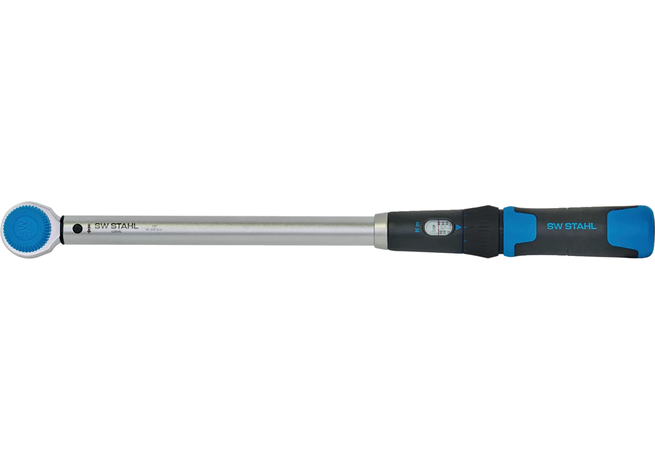 Drehmomentschlüssel Eco, 40 - 200 Nm mit 1/2 Zoll Antrieb SW-Stahl