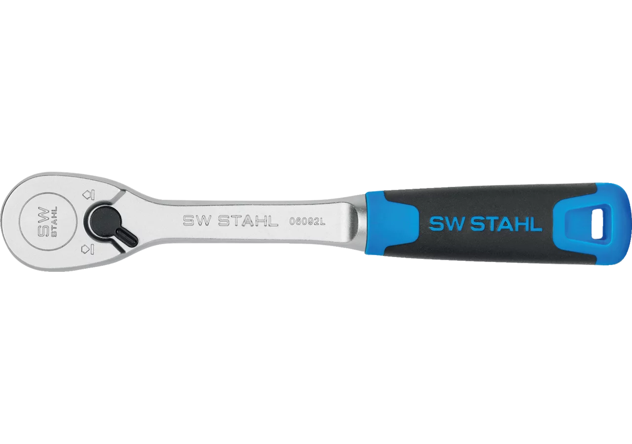 Umschaltratsche High Torque 1.075 Nm, L 273 mm, mit 1/2 Zoll Antrieb, starke Ausführung SW-Stahl
