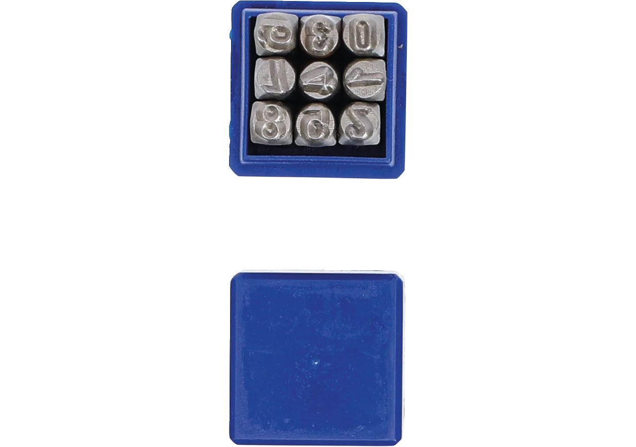 Schlagzahlen 5 mm, 9-teilig BGS
