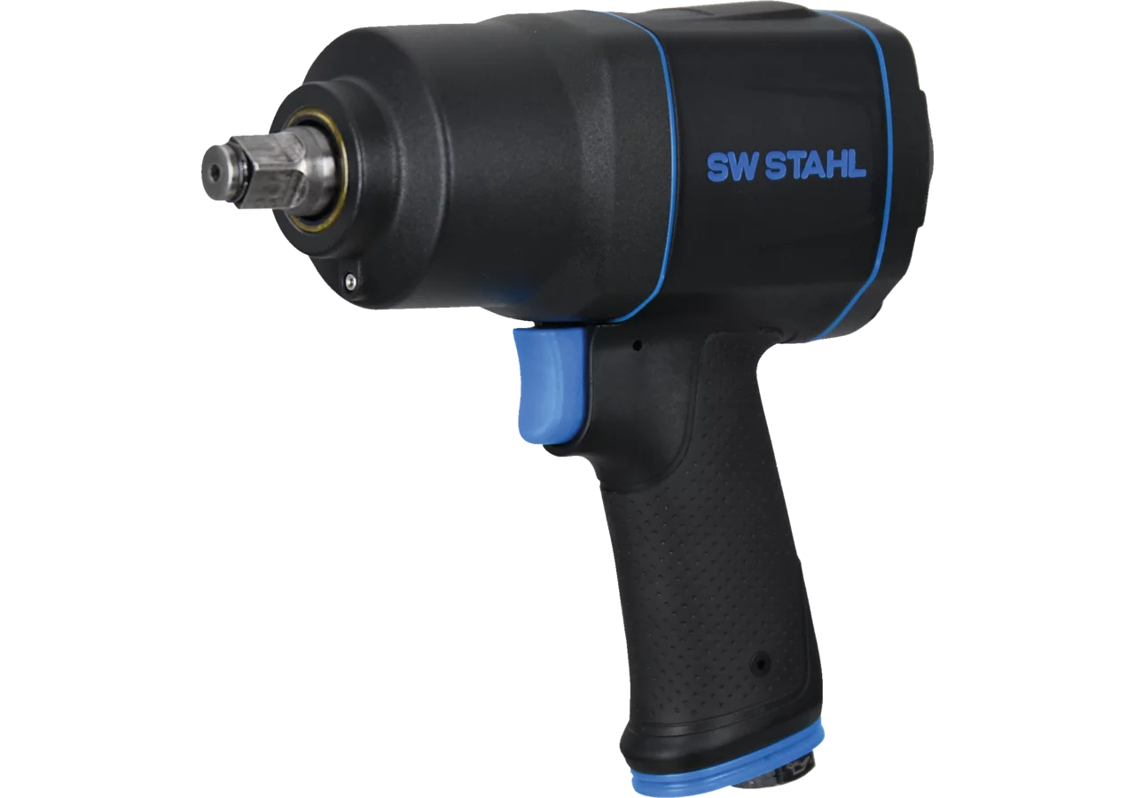 Druckluft-Schlagschrauber 1800 Nm, 170 l/min, 6,3 bar 1/2 Zoll SW-Stahl
