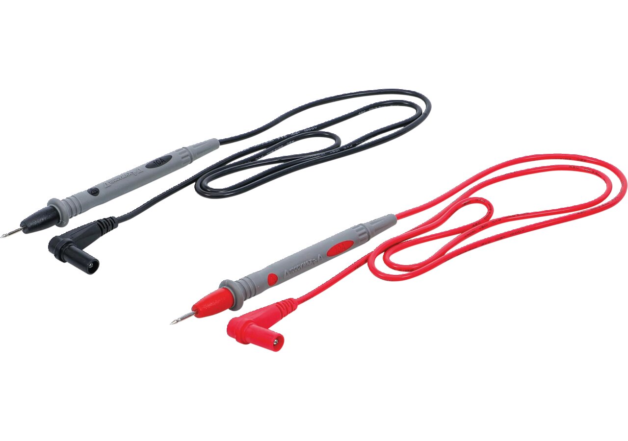 Prüfspitzen L 880 mm, für Multimeter – passend für Multimeter BGS