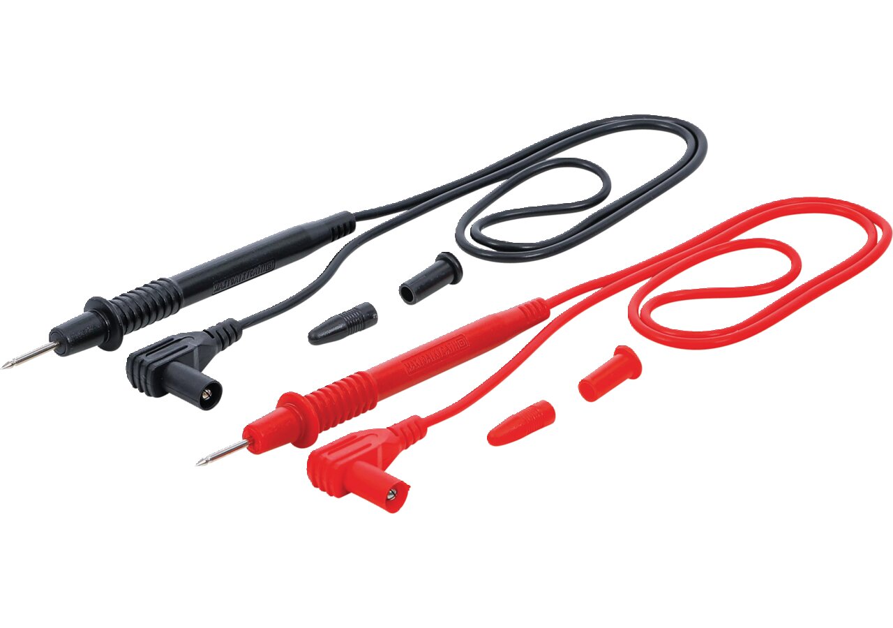 Prüfspitzen L 600 mm, für Multimeter – passend für Multimeter SW-Stahl