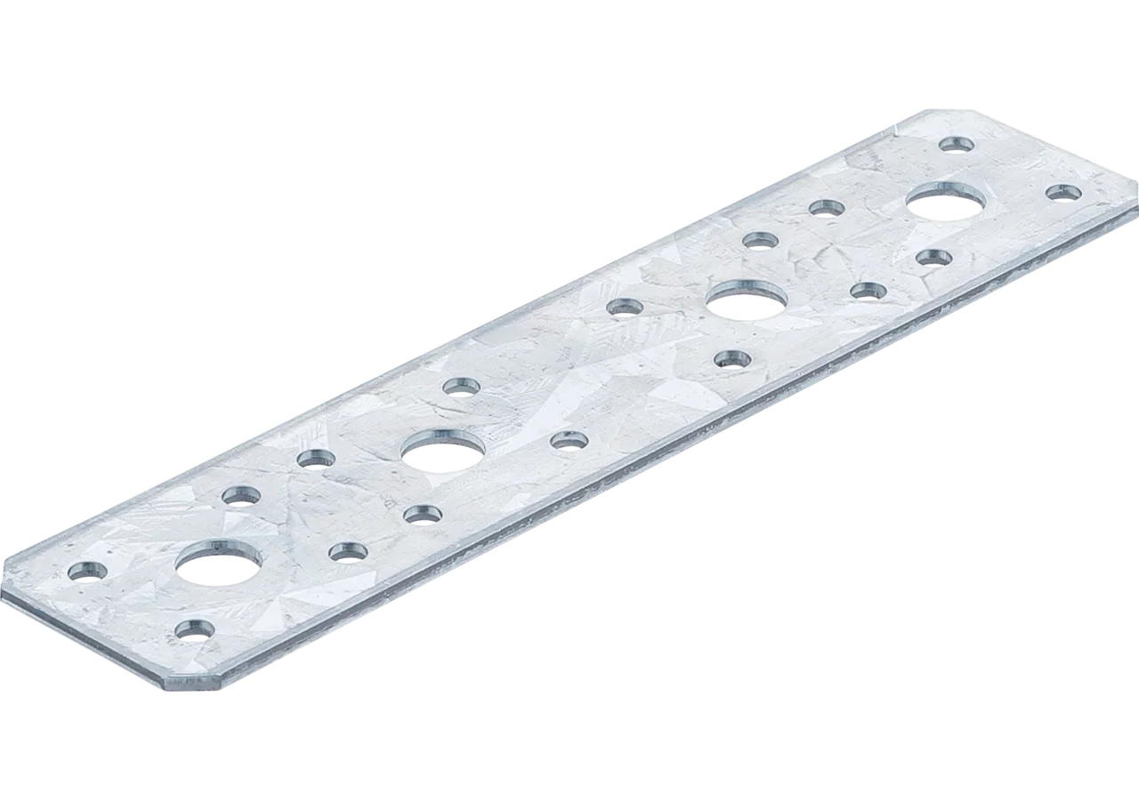 Flachverbinder 180 x 40 x 2 mm Stahl verzinkt BGS