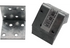 Winkelverbinder 10-teilig, 40 x 40 x 40 x 2 mm Stahl verzinkt BGS