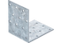 Winkelverbinder 80 x 80 x 60 x 2,5 mm Stahl verzinkt BGS
