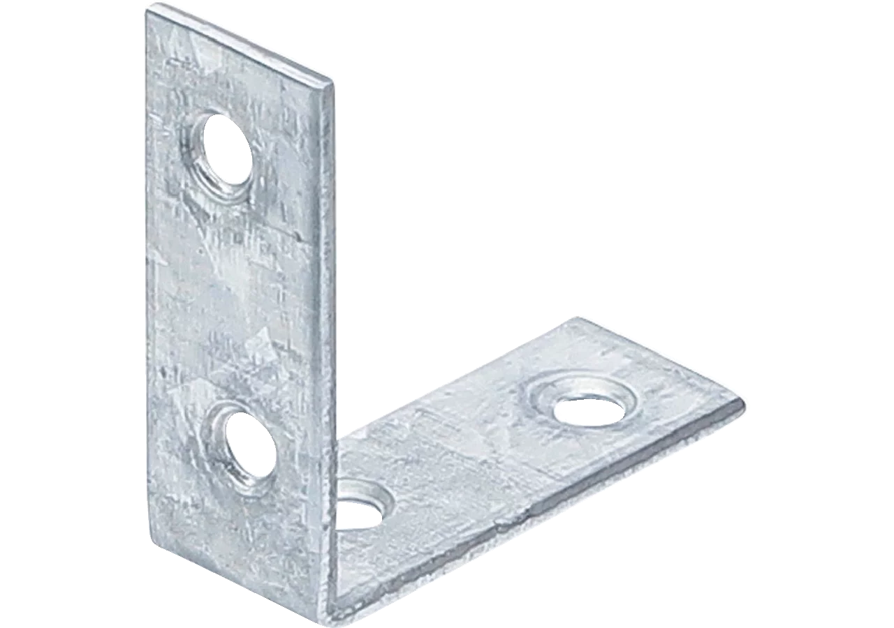 Stuhlwinkel 12-teilig, 40 x 40 x 15 mm Stahl verzinkt BGS