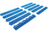 Kunststofffliesenrandsatz 10-teilig, 400 x 55 x 18 mm Klick-System BGS