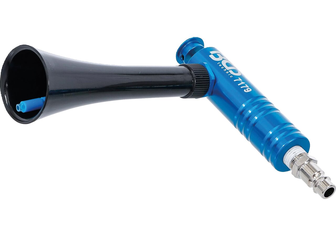 Druckluft-Ausblaspistole mit Wirbeldüse 1/4 Zoll Stecknippel BGS