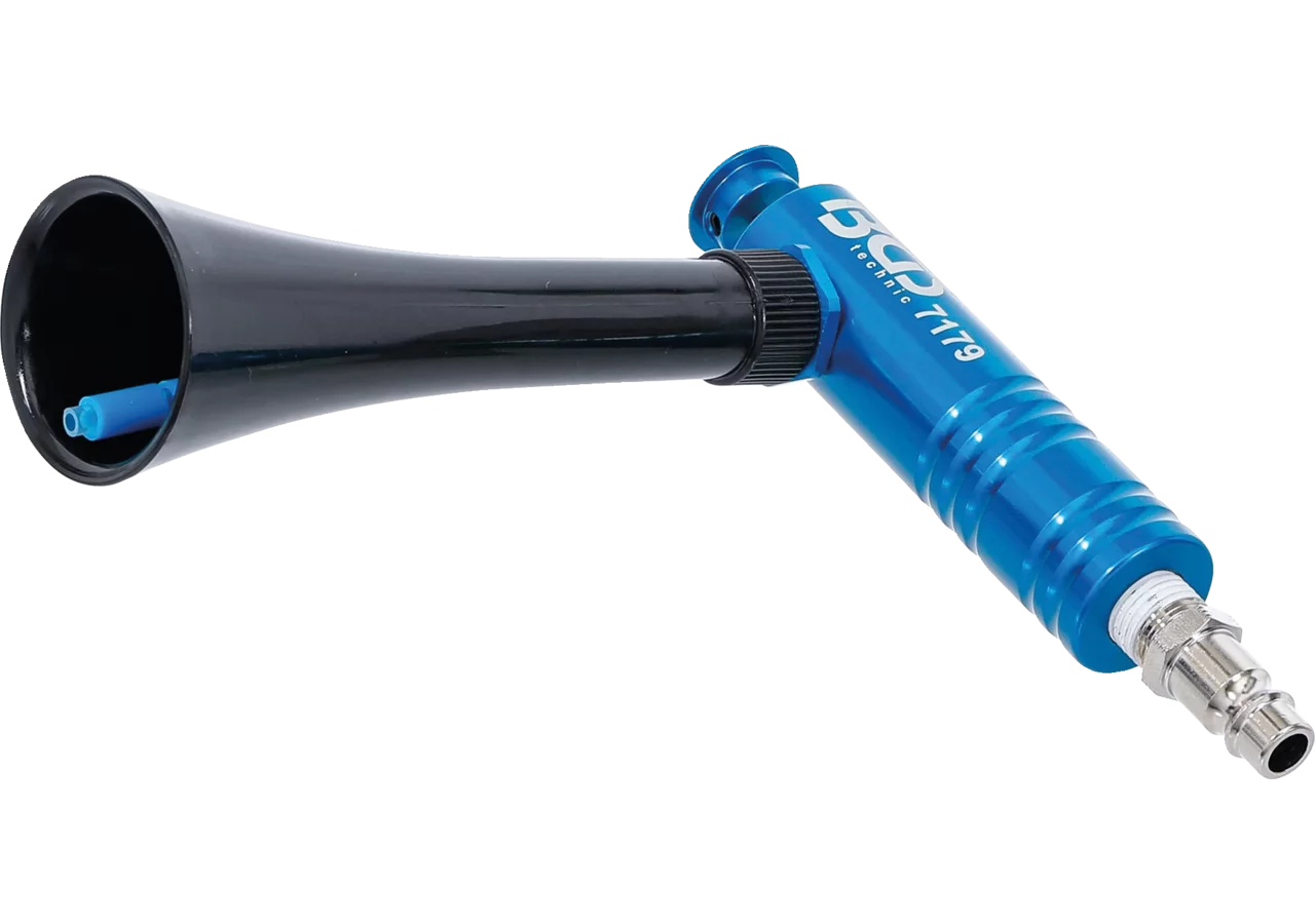 Druckluft-Ausblaspistole mit Wirbeldüse 1/4 Zoll Stecknippel BGS