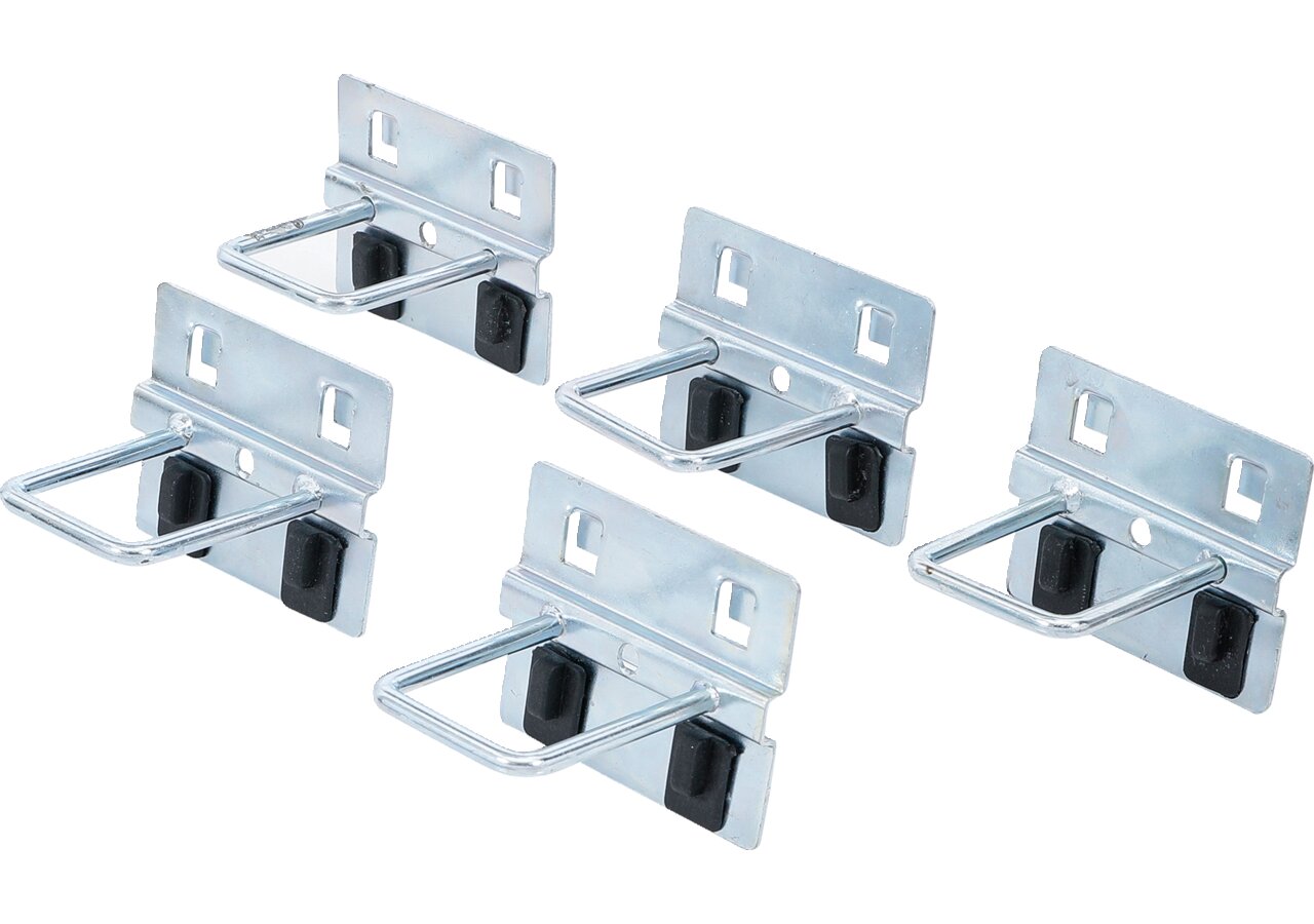 U-Haken-Satz 40 mm, 5-tlg. für Wandschranksystem – passend für Wandschranksystem BGS