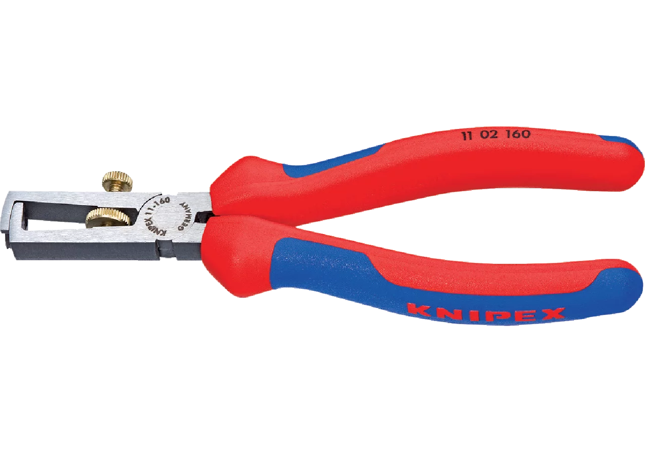 Abisolierzange Dm bis 5 mm / 10 mm², L 160 mm Knipex