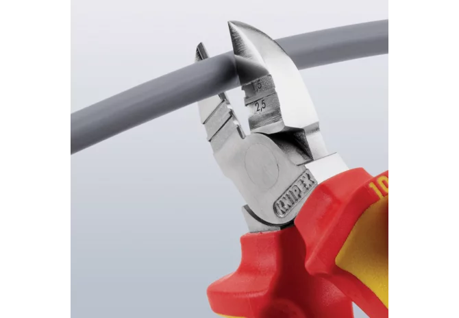 Abisolier-Seitenschneider 1,5 - 2,5 mm², L 160 mm VDE-geprüft Knipex