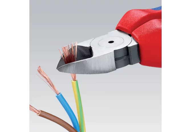 Seitenschneider bis Dm 4 mm, L 160 mm VDE-geprüft Knipex