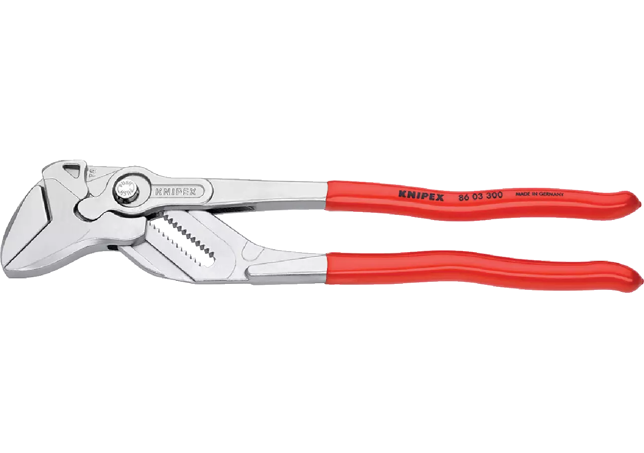 Zangenschlüssel bis SW 60 mm / 2 3/8 Zoll, L 300 mm DIN5743 Knipex
