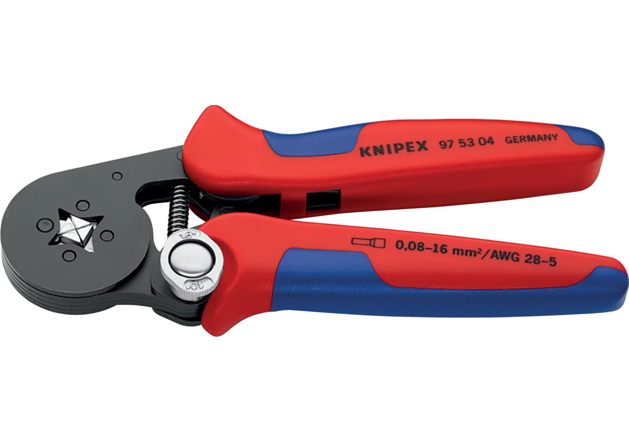 Crimpzange selbsteinstellend 0,1 - 10 mm² für Aderendhülsen – passend für Aderendhülsen Knipex