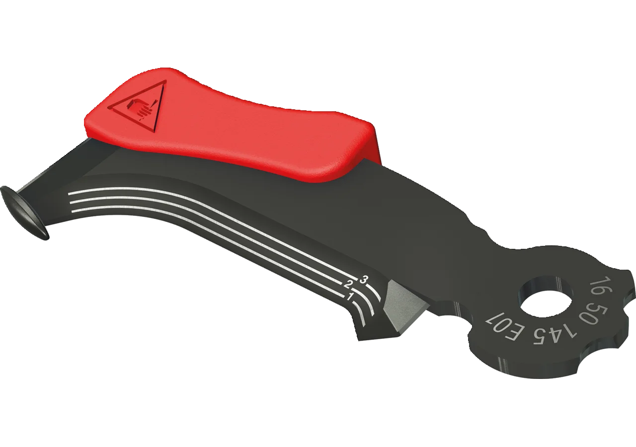 Ersatzklinge für Abmantelungsmesser – passend für Abmantelungsmesser Knipex
