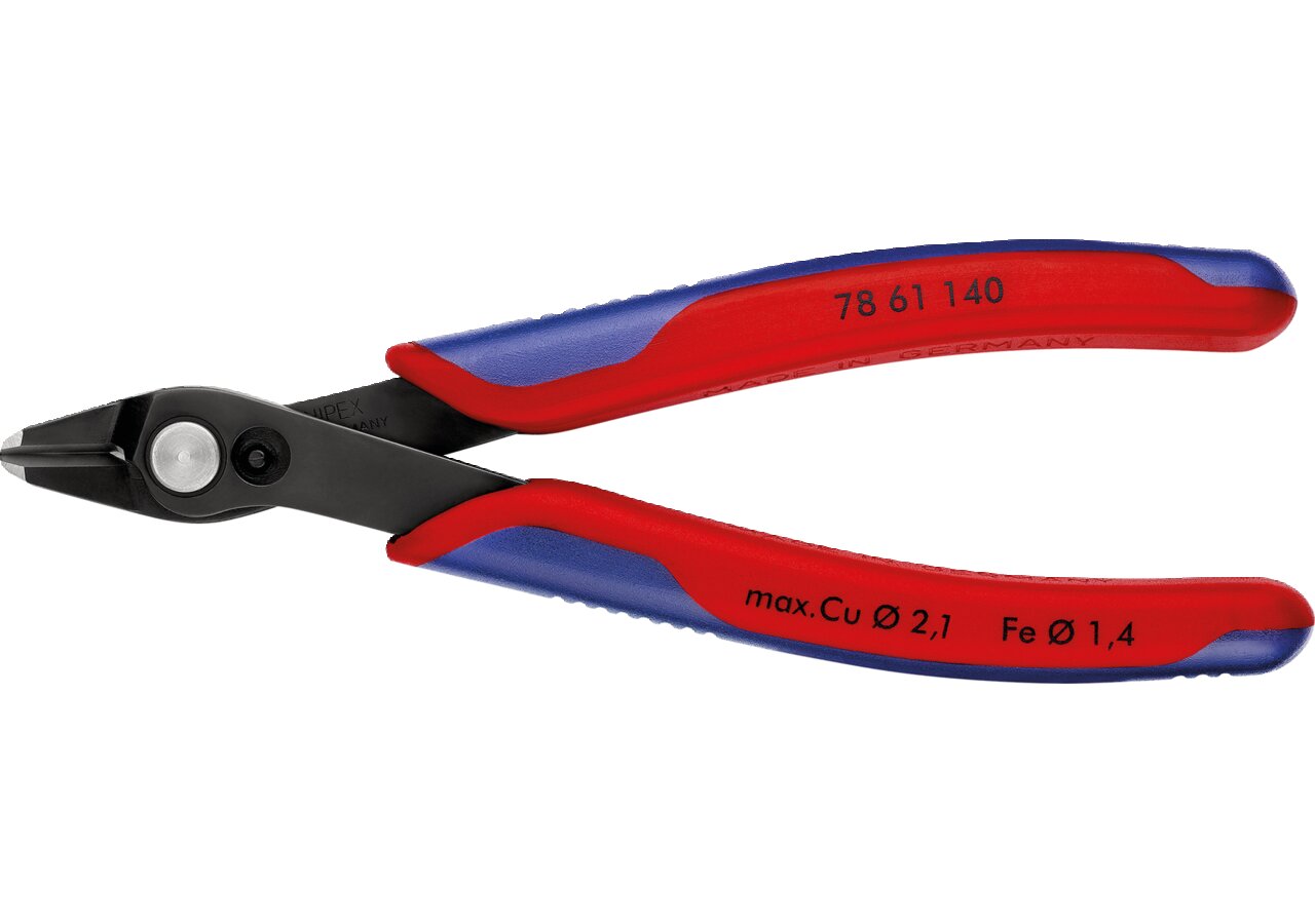 Elektronikseitenschneider Super Knips XL, L 140 mm Knipex