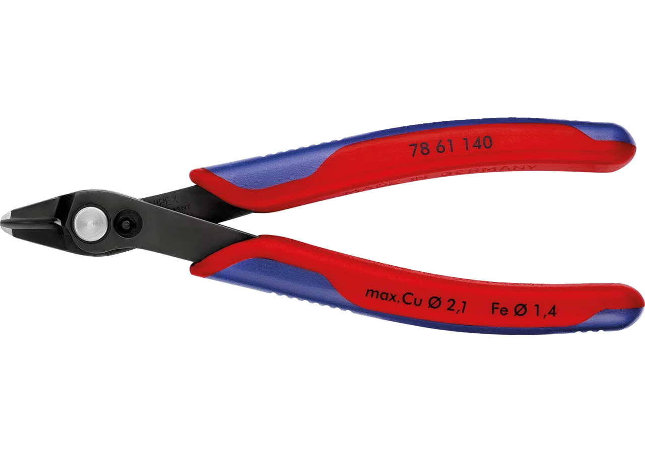 Elektronikseitenschneider Super Knips XL, L 140 mm Knipex