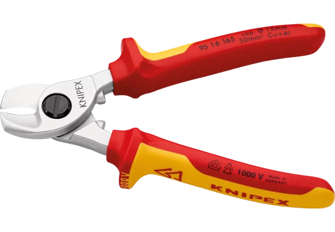 Kabelschere bis 50 mm² L 165 mm Knipex