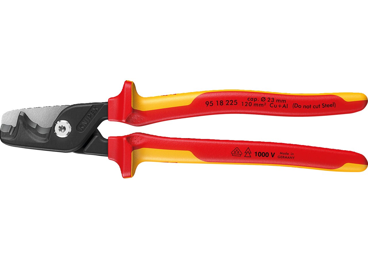 Kabelschere StepCut XL mit Stufenschnitt L 230 mm Knipex