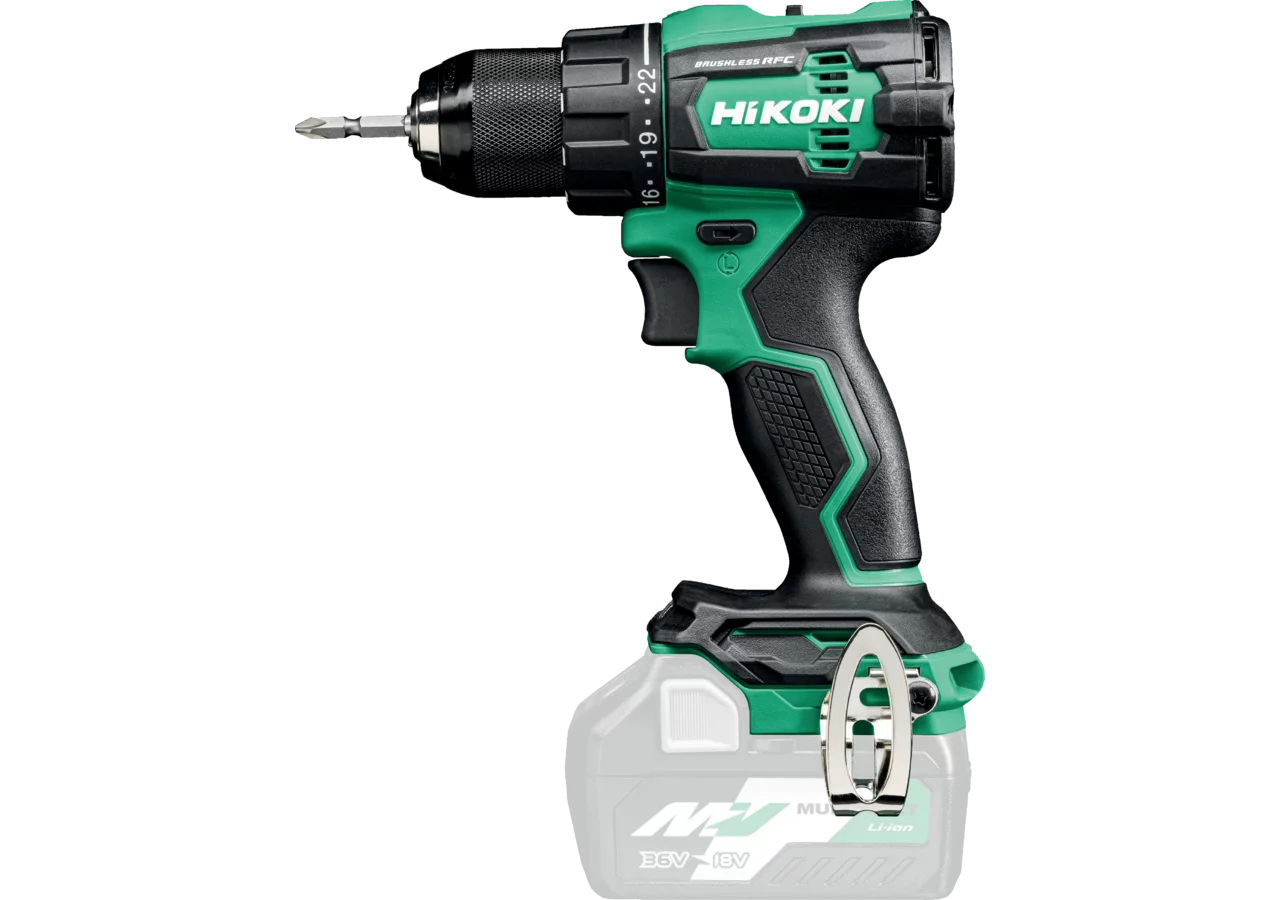 Akku Bohrschrauber DS18DE, 18 Volt Brushless inklusive 2x 2,0 Ah Akkus Hikoki