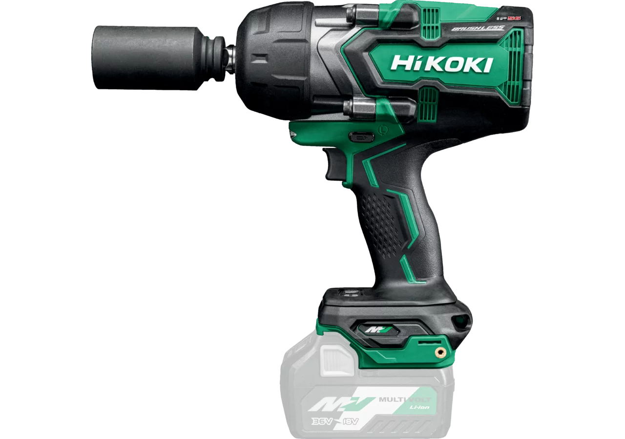 Akku Schlagschrauber WR36DG, 1/2 Zoll - 36 Volt Basic - Slide ohne Akku Hikoki