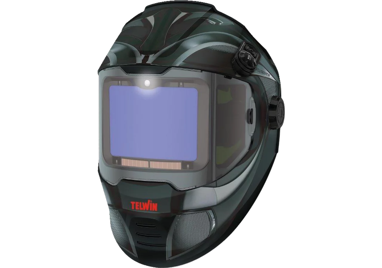 Schweisserschutzhelm ROUNDVIEW LED mit automatischer Verdunkelung Telwin